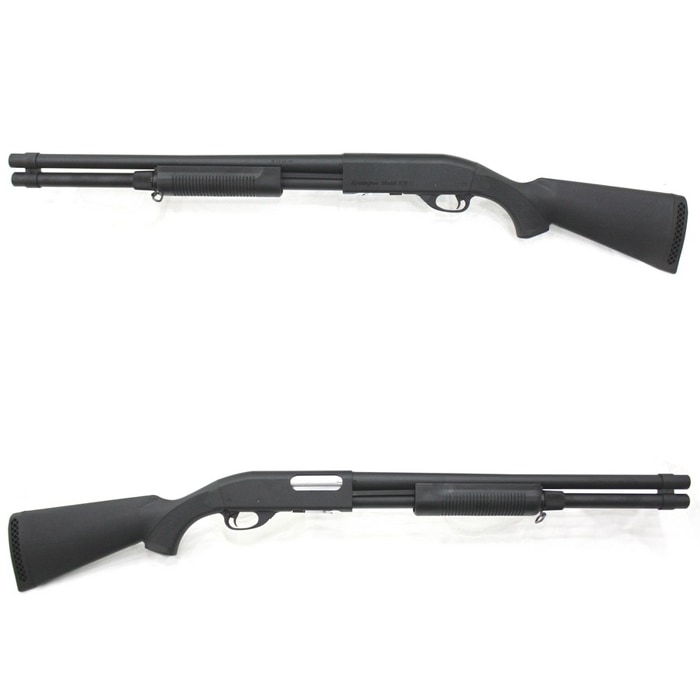 S&T M870 ロング エアーショットガン（レミントン刻印）BK 【180日間