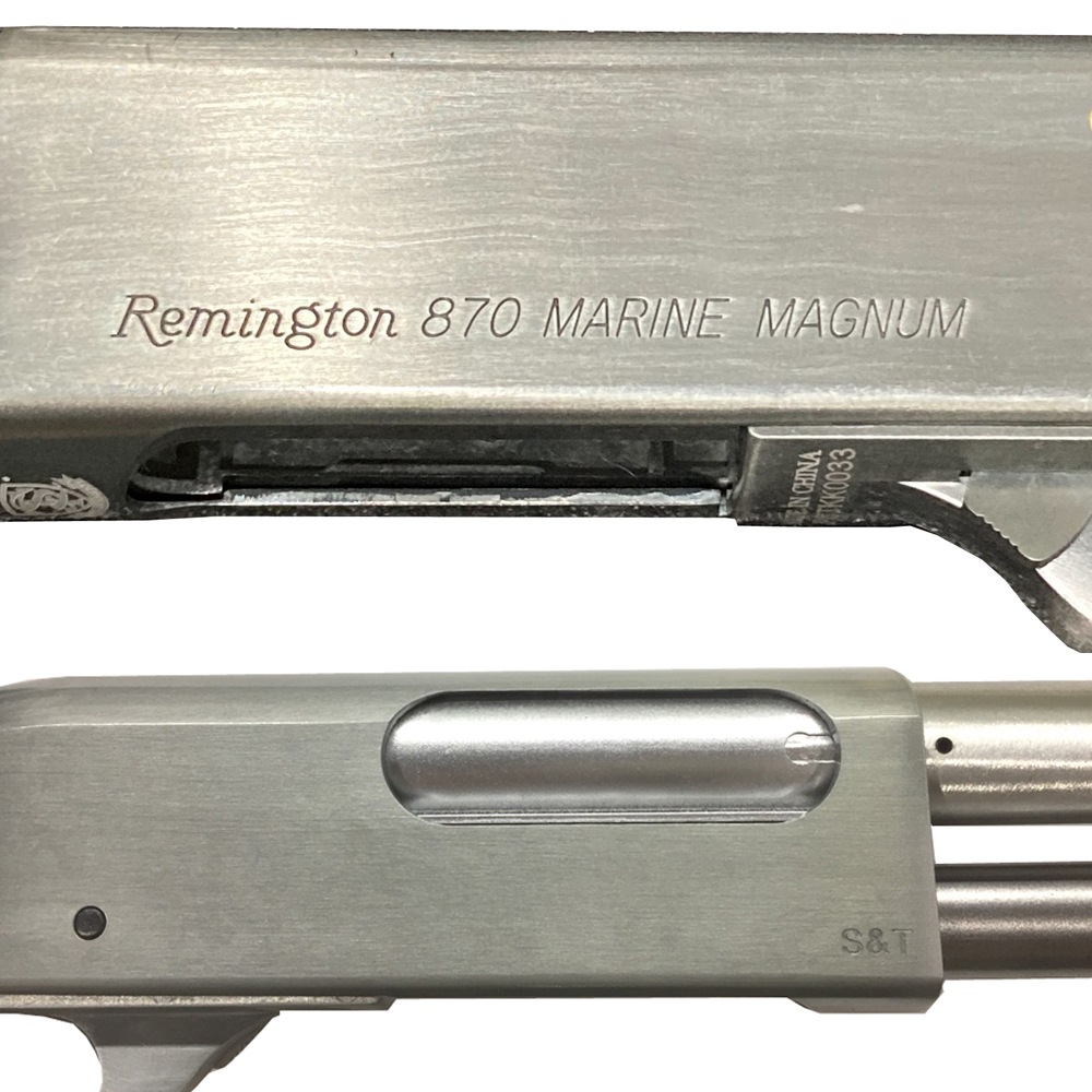 S&T M870 ロング リアルウッド エアーショットガン【180日間安心保証