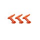 CYTAC チャンバーセフティーフラグ 9mm用 10pcs
