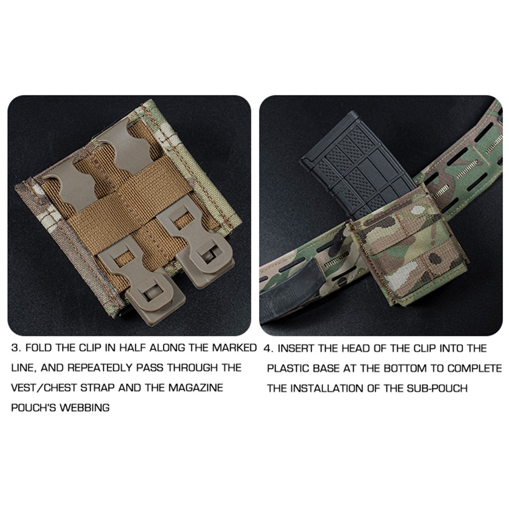 WOSPORT ESSTACタイプ 556ミディアム マガジンポーチ シングル RG