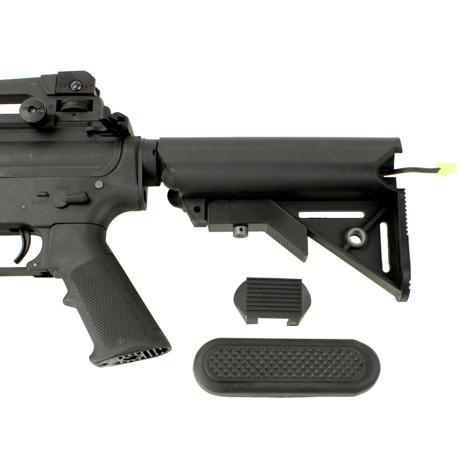 S&T M4A1 スポーツライン電動ガン with M203 グレネードランチャーS BK【バッテリー＆充電器＆BB弾セット】【180日間安心保証つき】
