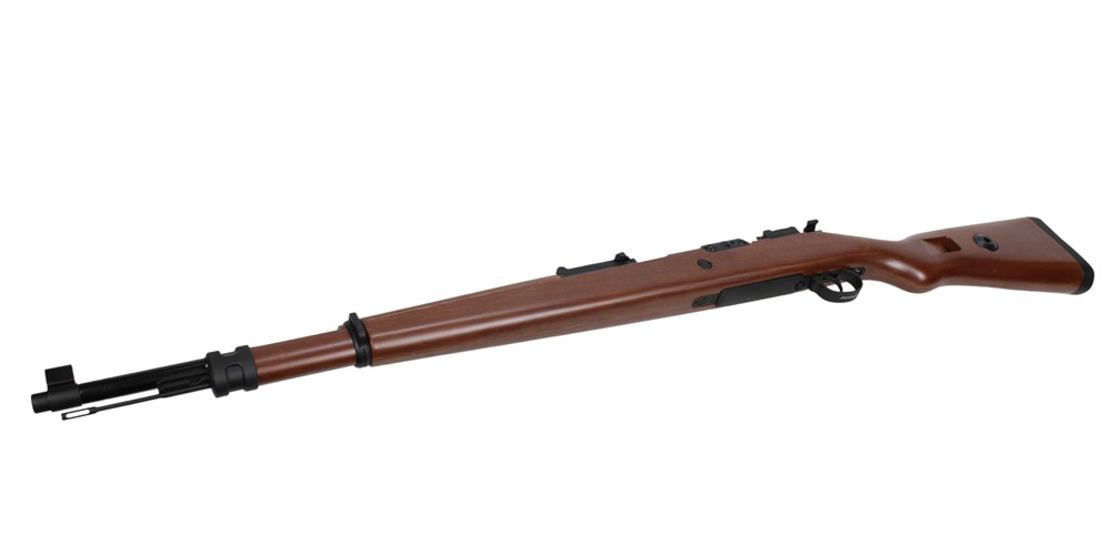 【限定特価】S&T Kar98k エアーコッキングライフル フェイクウッド【スコープセット】【180日間安心保証つき】