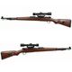 【限定特価】S&T Kar98k エアーコッキングライフル フェイクウッド【スコープセット】【180日間安心保証つき】