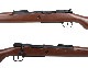 【限定特価】S&T Kar98k エアーコッキングライフル フェイクウッド【スコープセット】【180日間安心保証つき】