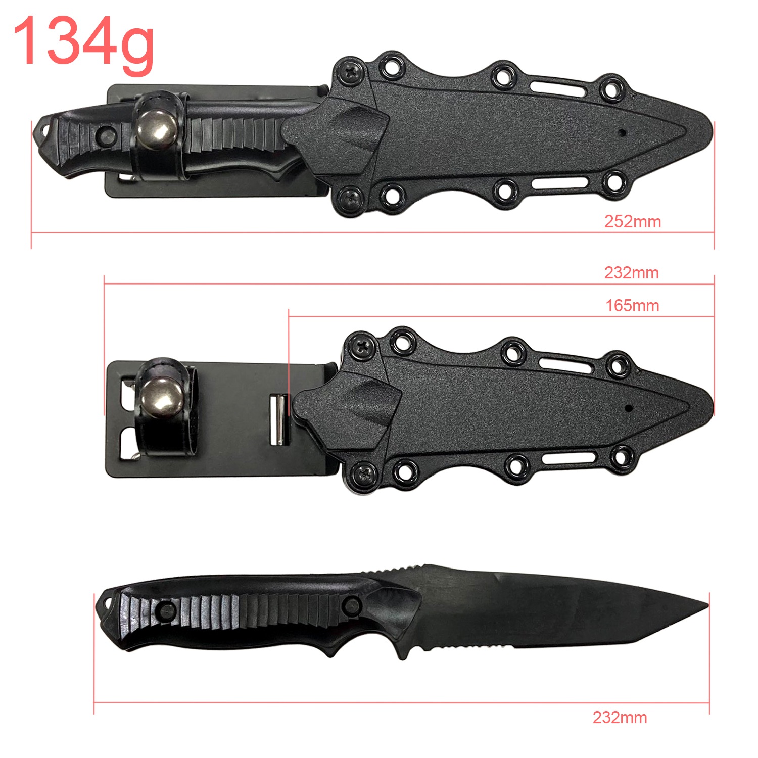 UFCAR67TAN ニムラバスタイプ ダミーナイフ ベルトシース付き