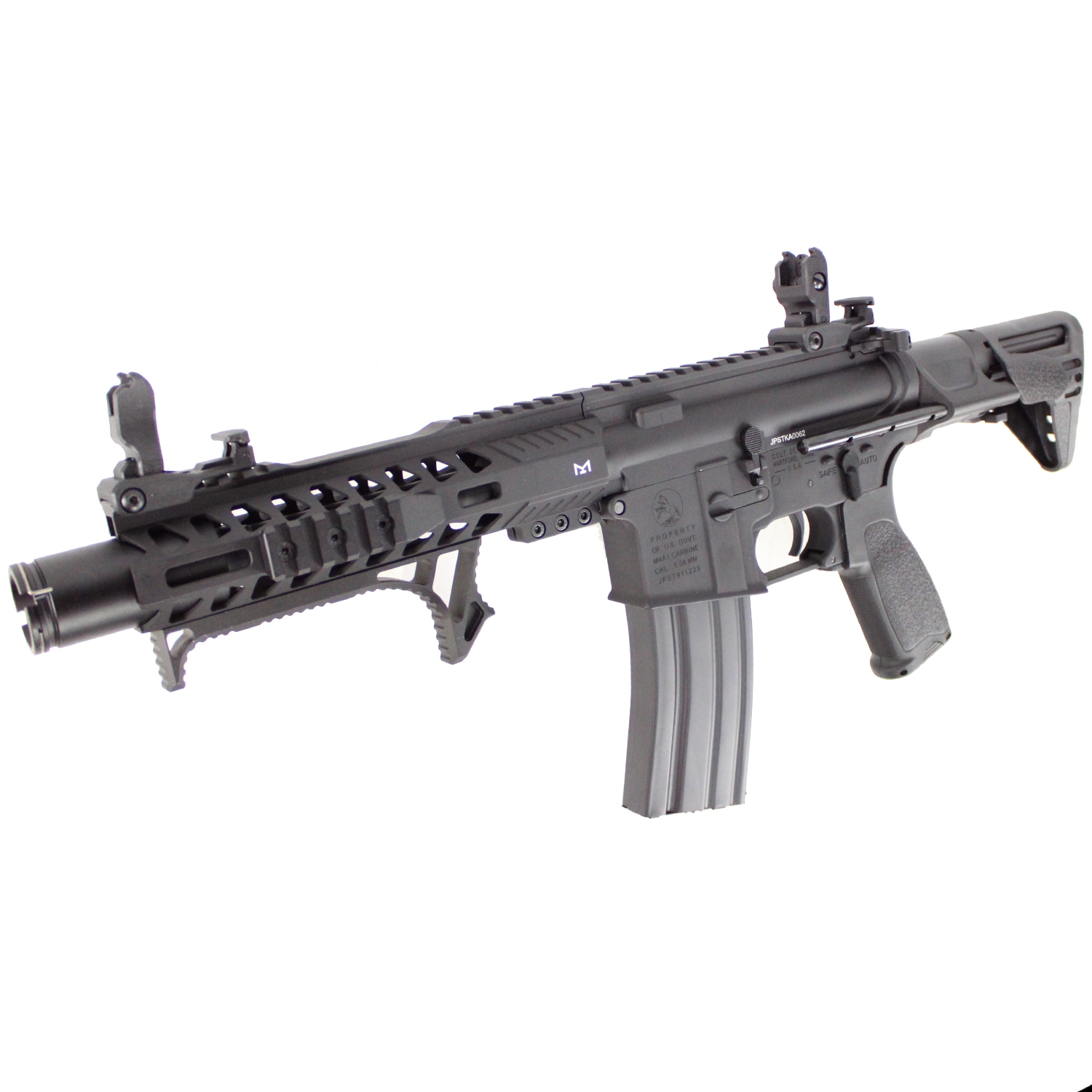 S&T M4 PDW-M フルメタル G3電動ガン BK【180日間安心保証つき