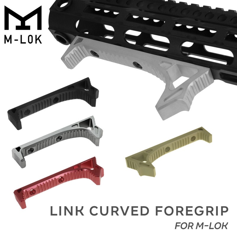 UFC Link Curved フォアグリップ MLOK用 GR | 外装パーツ,グリップ関連