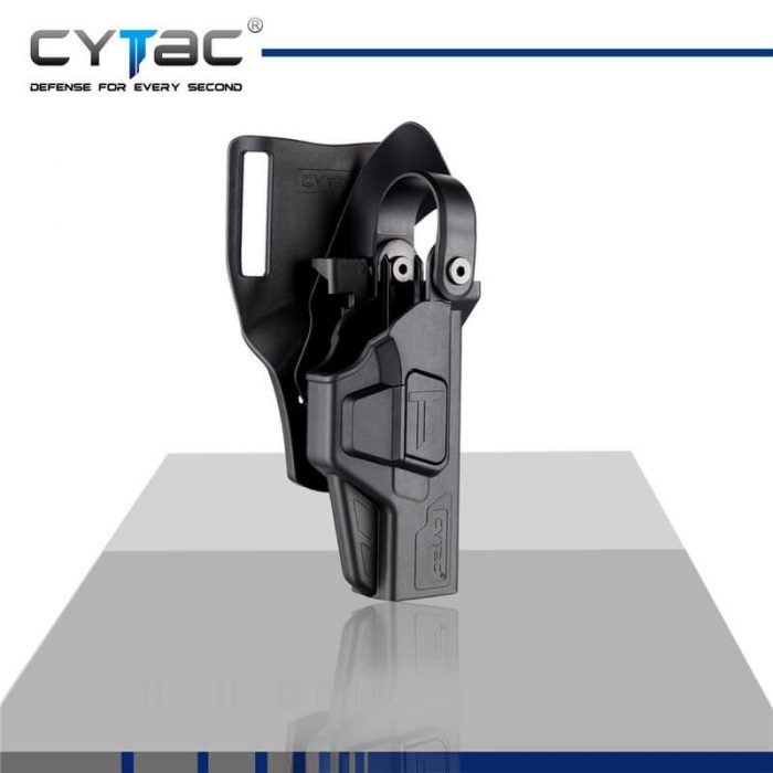 CYTAC レベル3 ホルスター G17用 BK