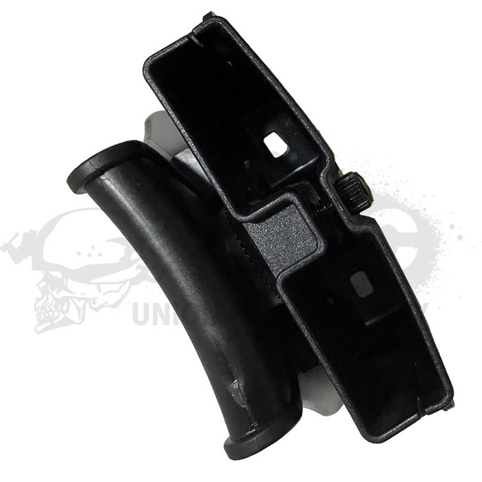 AMOMAX 9mm/.40/.45パドルダブルマガジンポーチ BK