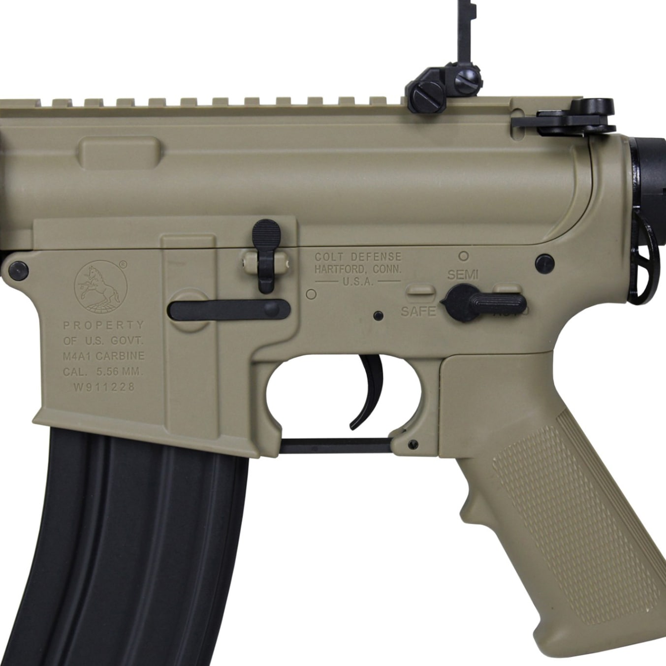 S&T M4 URX4 KM8 チャレンジャーライン G3電動ガン DE(COLT刻印)【180