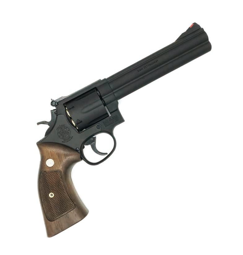 マルシン　Kフレーム　Lフレーム　木製グリップ　M586 M686 モデルガン マルシン M586 M686 Lフレーム 木製グリップ モデルガン｜Yahoo!フリマ