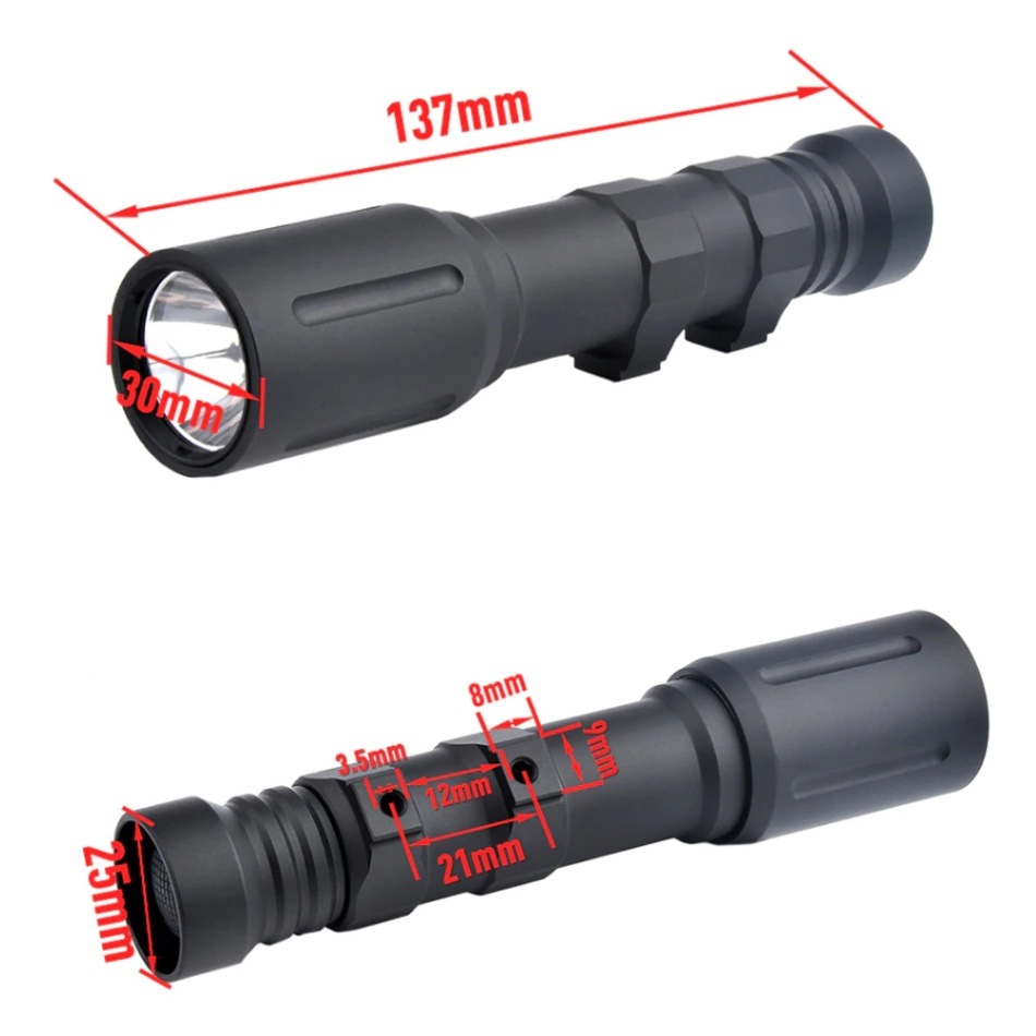 【メーカー別セール・element】Modlite PLH v2タイプ ロング フラッシュライト DE