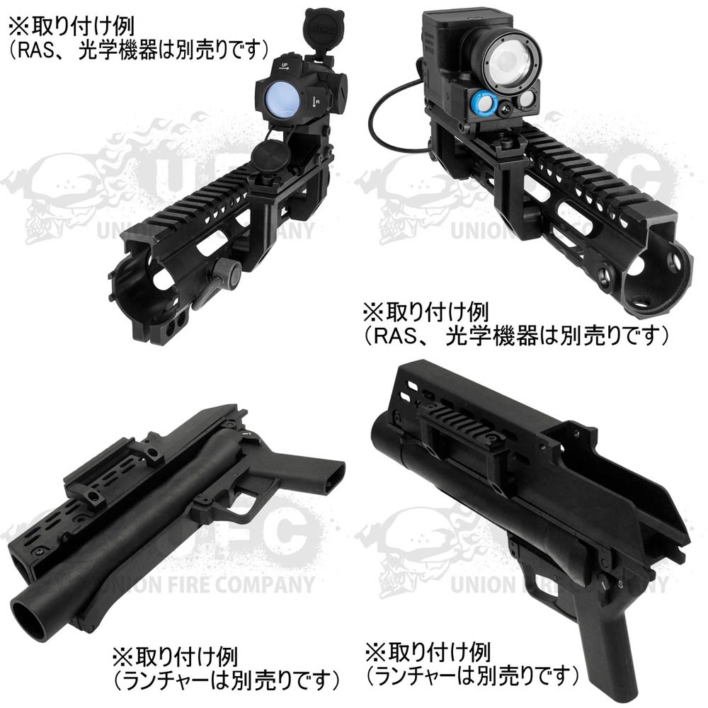 UFC G36/MLOK用 7Slotレール サイドマウント | すべての商品