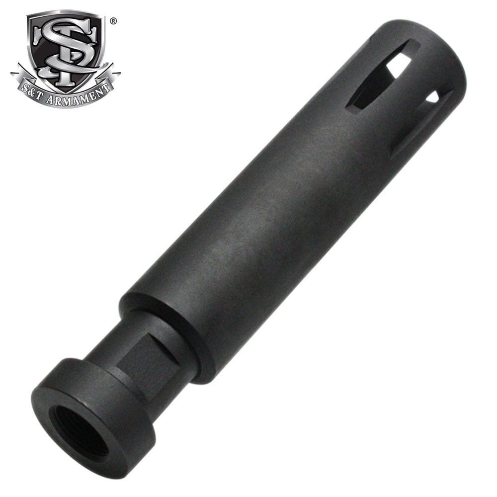 S&T XM177 E2スチールフラッシュハイダー(14mm-) | メーカー別,S&T