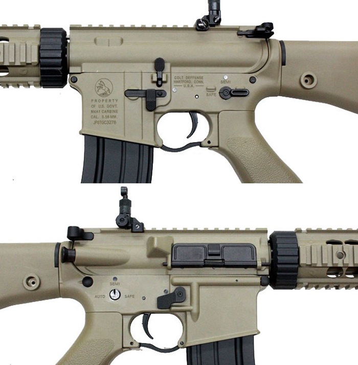 CYMA MK12 SPR MOD.1 SD フルメタル電動ガン TAN【180日間安心保証つき