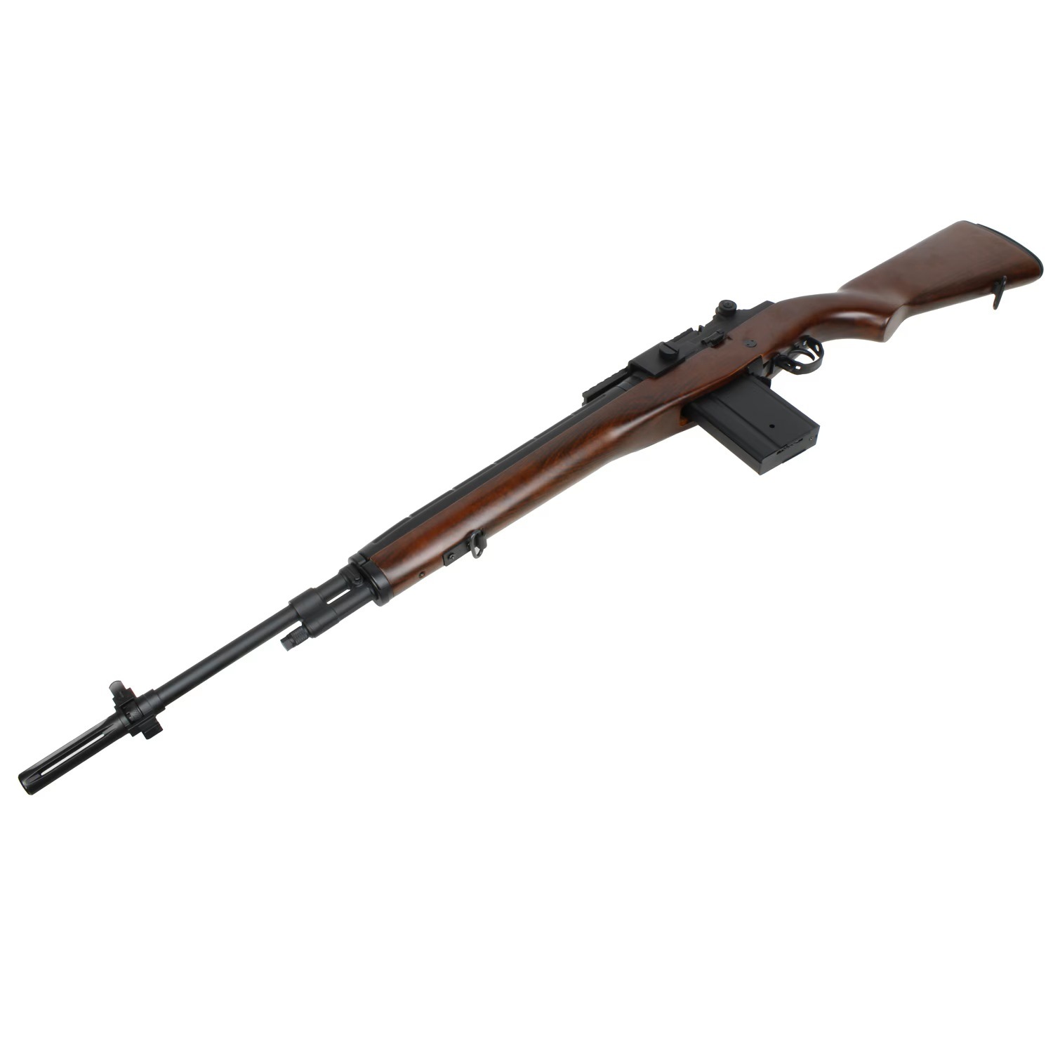 AGM M14 電動ガン リアルウッド【バイポット・スコープセット】
