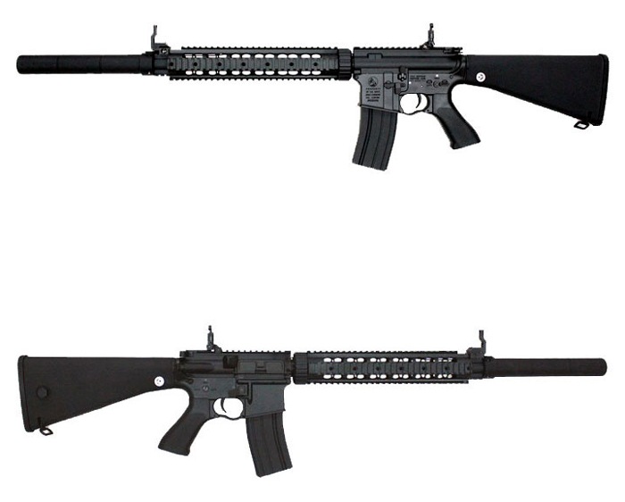 CYMA MK12 SPR MOD.1 SD フルメタル電動ガン BK【180日間安心保証つき