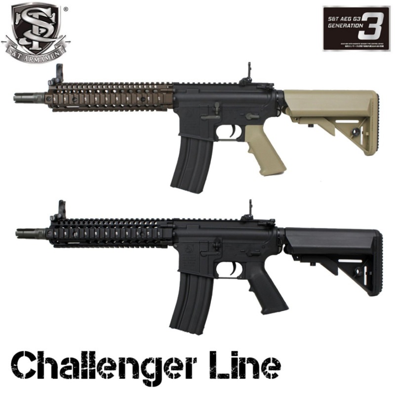 S&T MK18 Mod.1 チャレンジャーライン G3電動ガンDE（COLT刻印