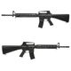 【4月入荷予約】CYMA M16A4 M5RAS フルメタル電動ガン BK