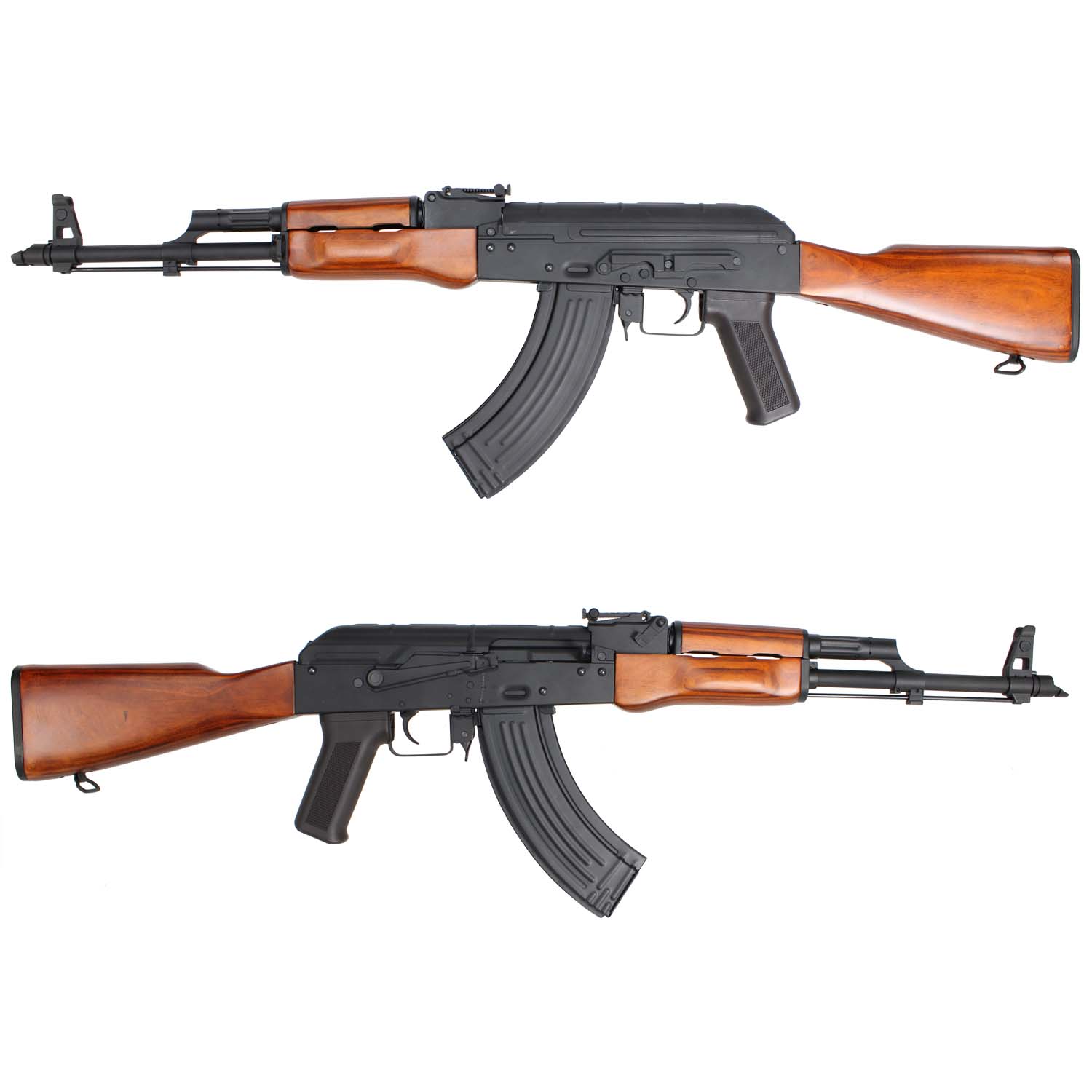 【美品】S&T AK47N フルメタル G3電動ガン リアルウッド S&T AKS-74UN フルメタル G3電動ガン リアルウッド（電子