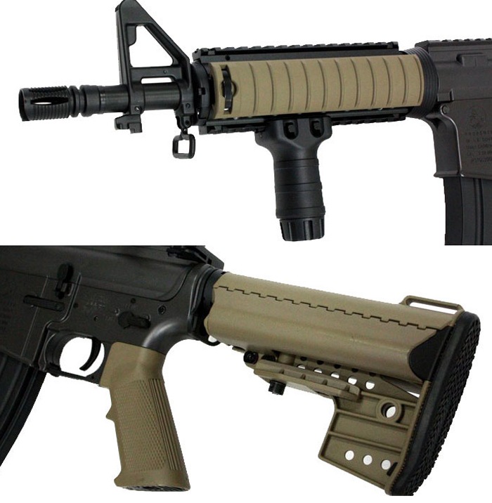 CYMA M4 CQB-R フルメタル電動ガン TAN【180日間安心保証つき