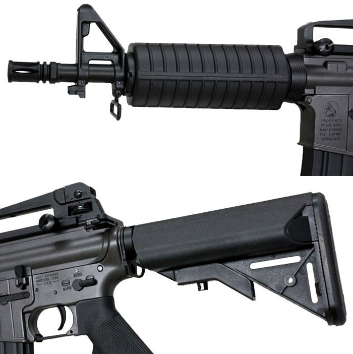 ゲリラセール】CYMA M4 CQB フルメタル電動ガン BK【180日間安心保証