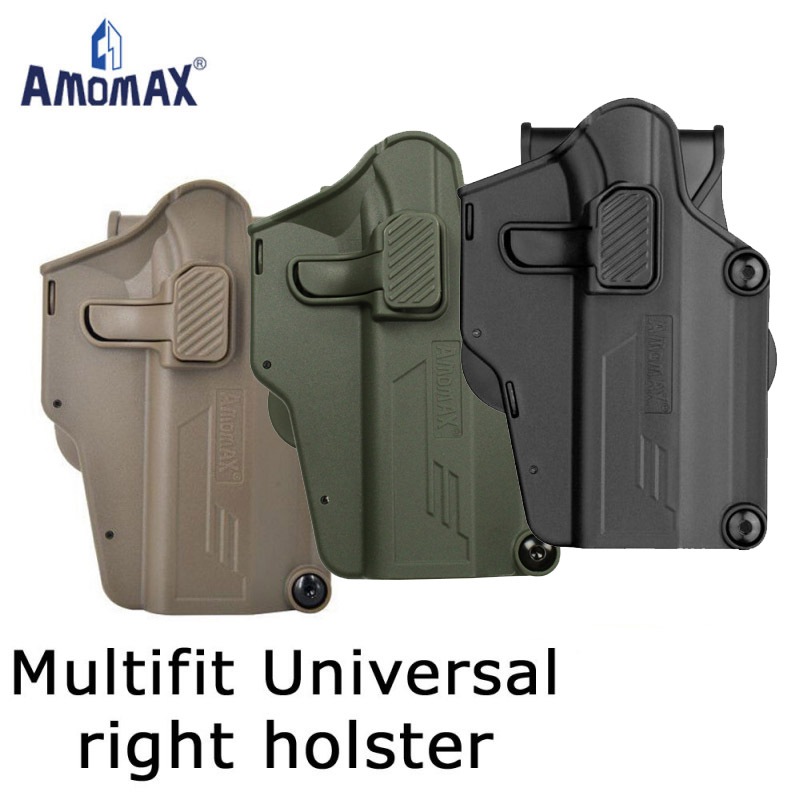 AMOMAX マルチフィット ユニバーサル パドルホルスター右 OD
