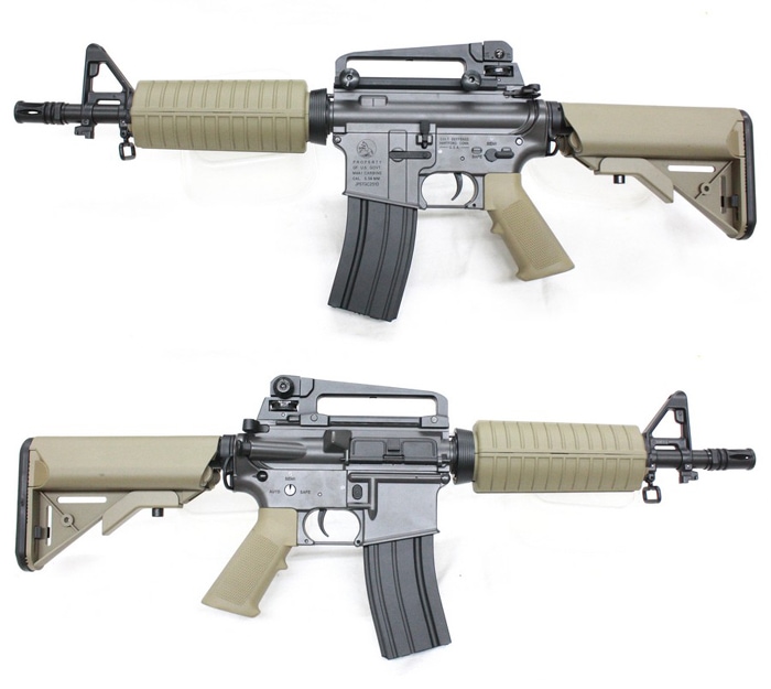 電動ガンM4CQB Tan CYMA M4 CQB フルメタル電動ガン TAN【180日間安心保証つき