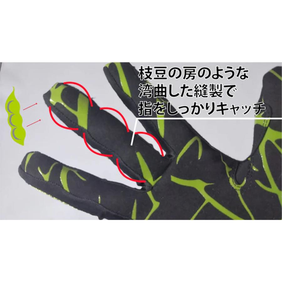 TryAnt 718 枝豆メカニックグローブ マジック ブラック/カーキ（各サイズあり）