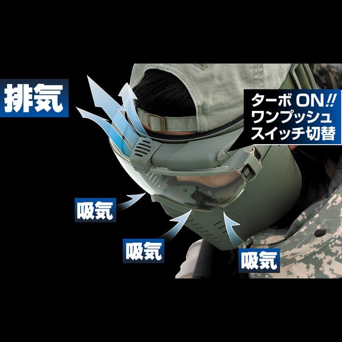 東京マルイ】プロゴーグル・フルフェイスバージョン｜コヨーテブラウン