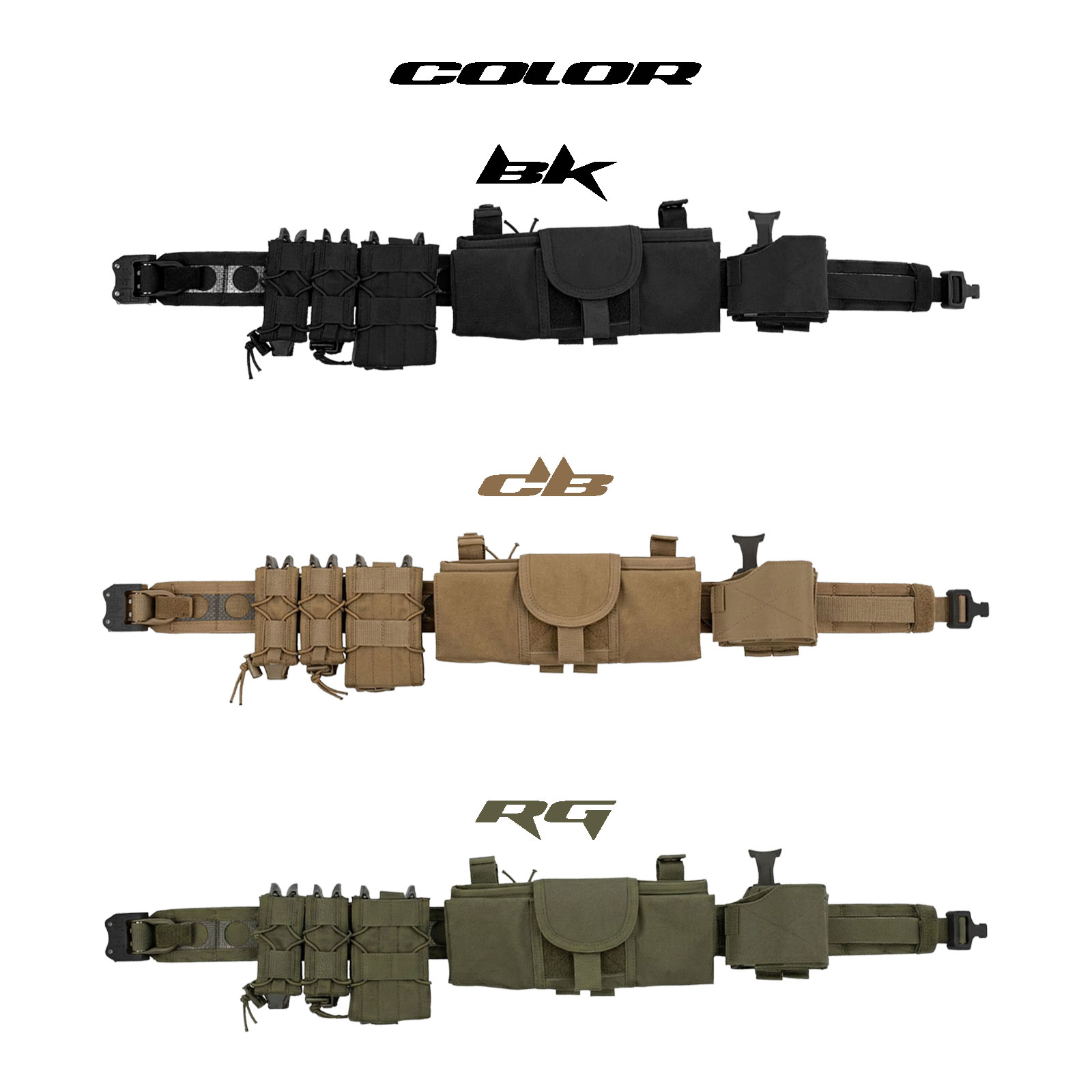 WOSPORT タクティカル ファーストライン 5点セット（各カラーあり）