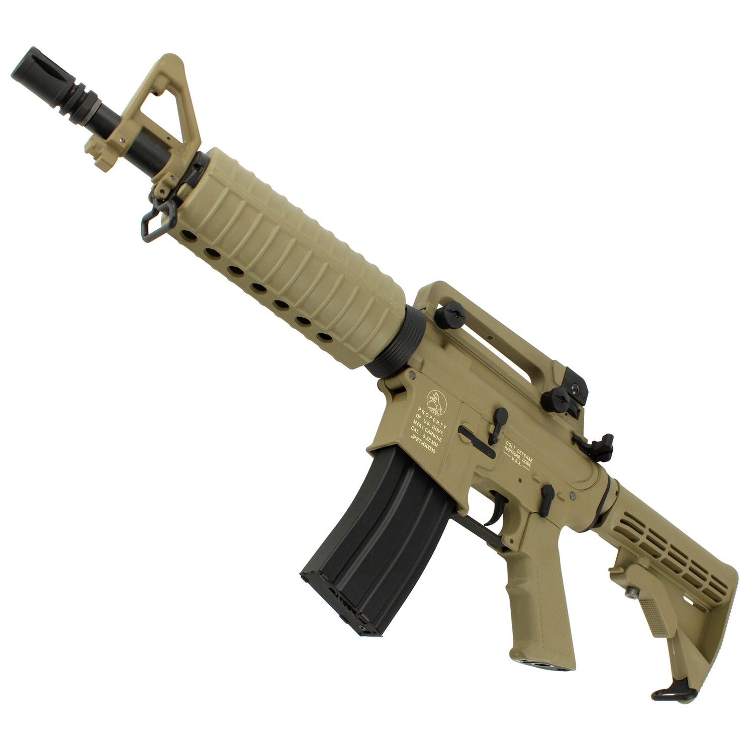 g3 電動ガン M4 S&T M933 スポーツライン G3電動ガン DE【180日間安心保証つき