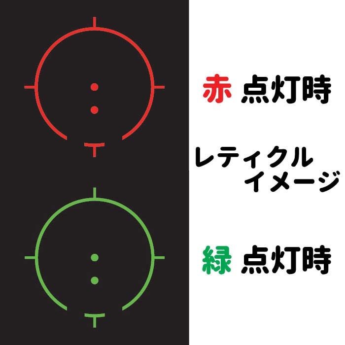 SOTAC EoTech EXPS3 SU-231Aタイプ R/G ドットサイトBK