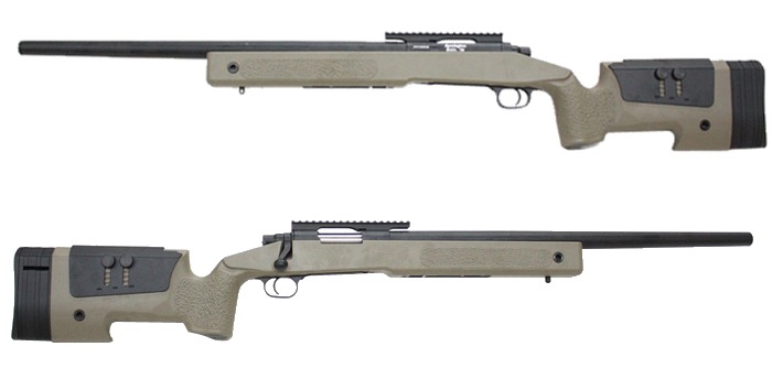 S&T M40A3 エアーコッキング ライフル DE【180日間安心保証つき