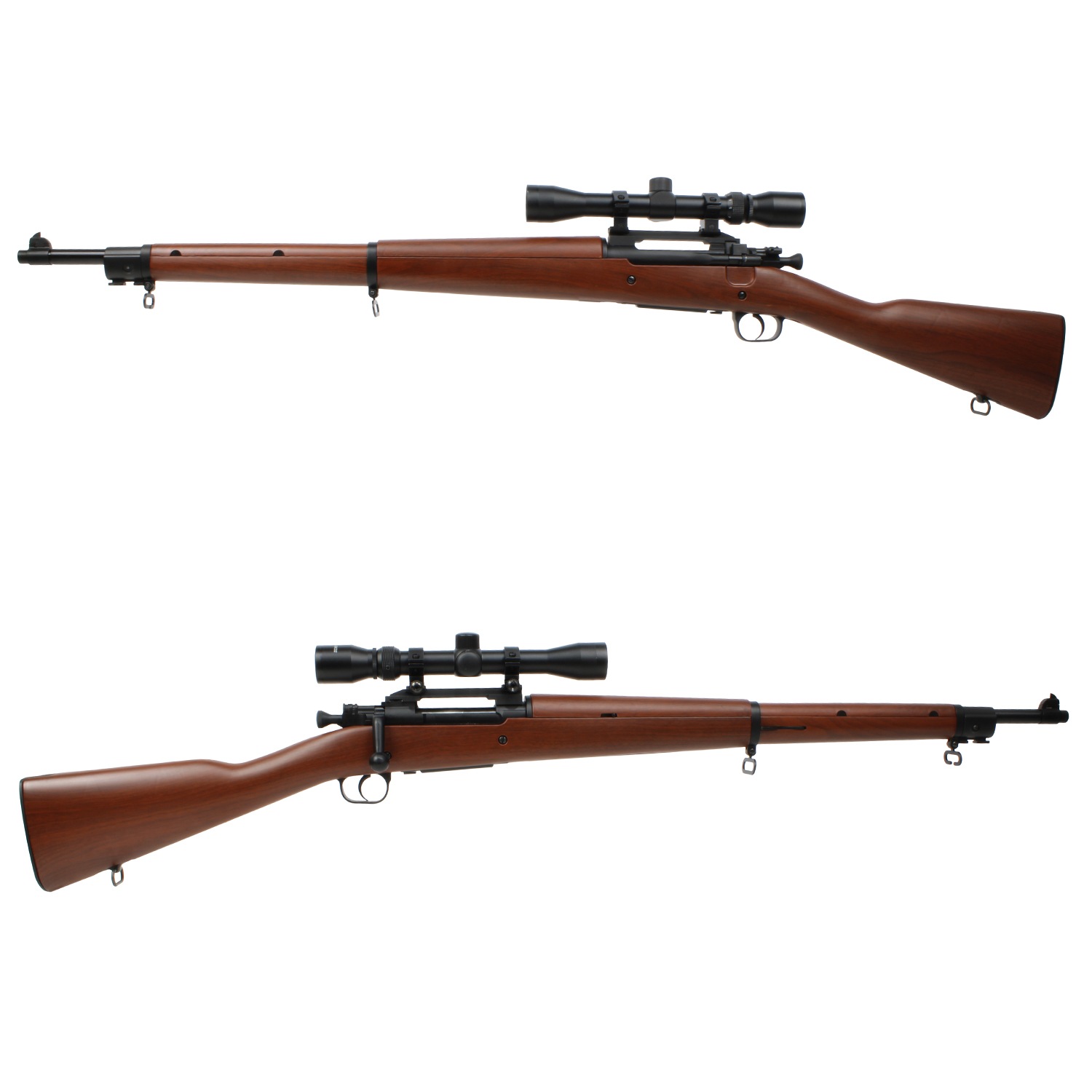 S&T M1903A3 フェイクウッド スナイパー コンプリートパック 【M40タイプスコープ＆M1907レザースリングセット】【180日間安心保証つき】