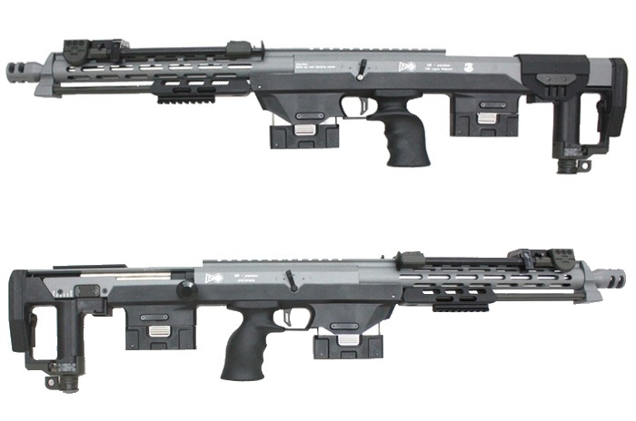 S&T DSR-1 エアコッキング GREY ≪ハードガンケース付≫【180日間安心