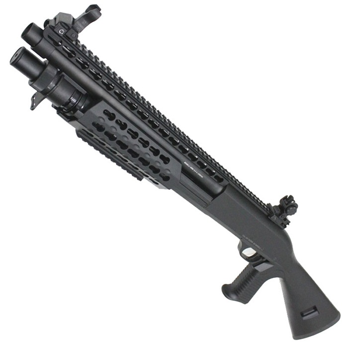 CYMA ベネリM3 Tac.固定ストック スポーツライン ショート BK（2営業日発送）