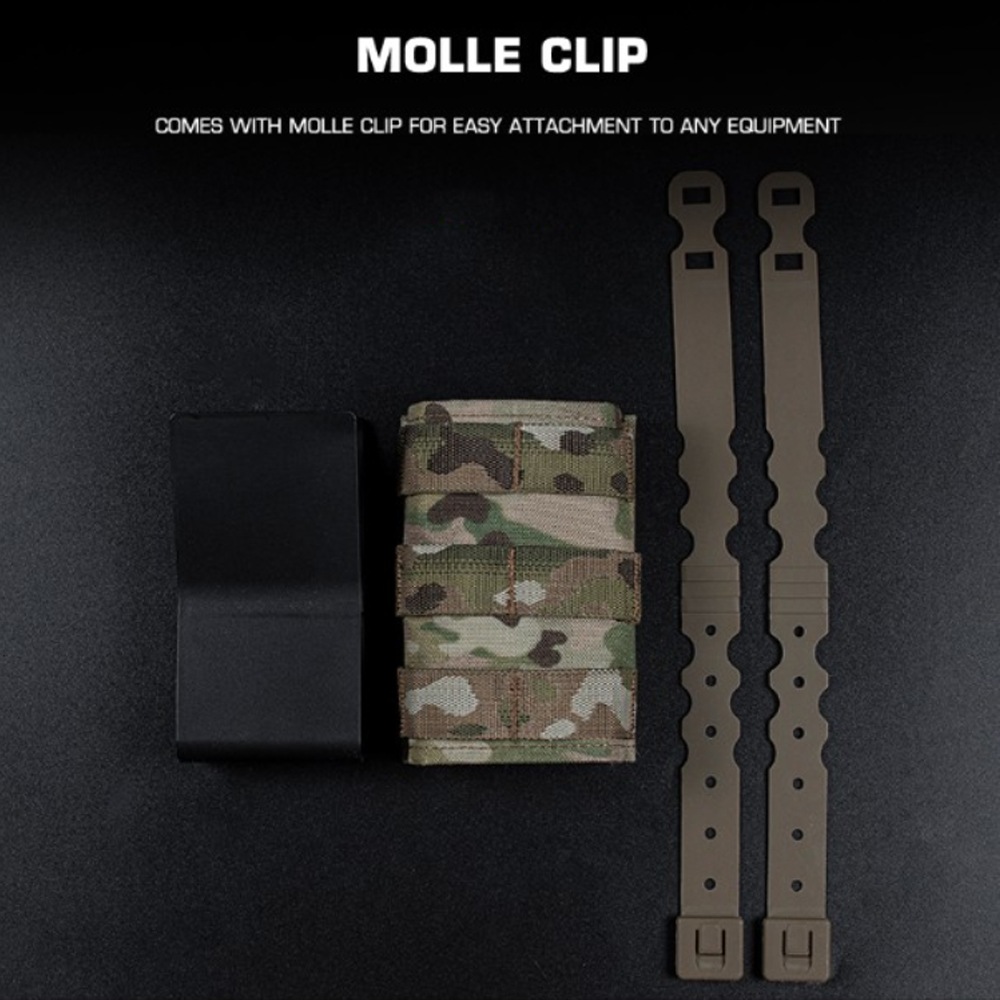 UFC ESSTACタイプ 762ロング マガジンポーチ シングル MC