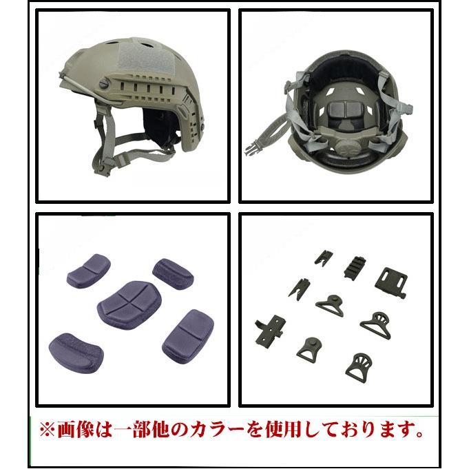 WOSPORT FASTタイプ PJ ヘルメット TAN