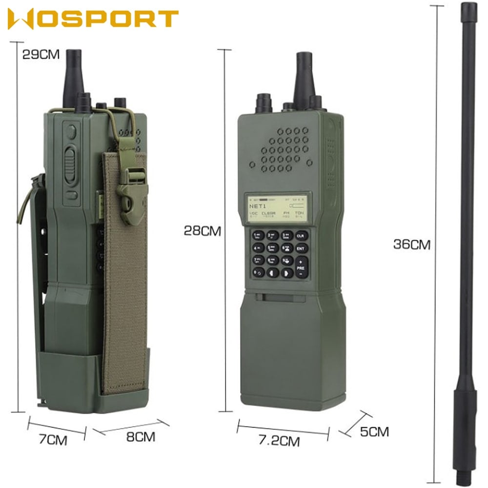 WOSPORT PRC-152タイプ ダミーラジオ（各カラーあり）