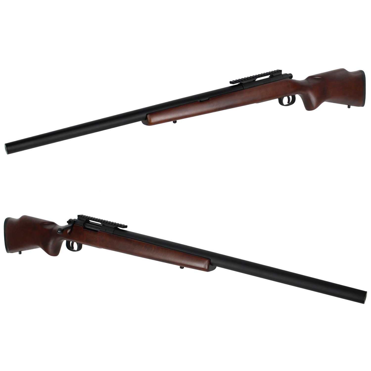 【GMOお得セット】S&T M40 エアーコッキング ライフル リアルウッド【スコープ＆バイポッド＆予備マグセット】【180日間安心保証つき】