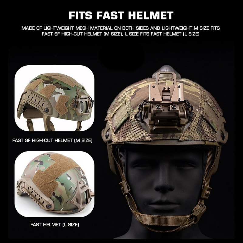 WOSPORT FS ハイブリッド FASTタイプ ヘルメットカバー MCBK