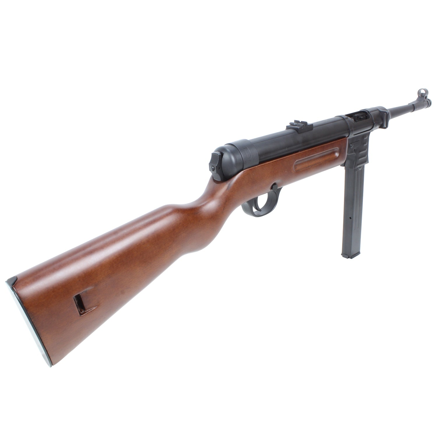 AGM MP41 電動ガン リアルウッド【マガジンポーチ＆スリングセット】