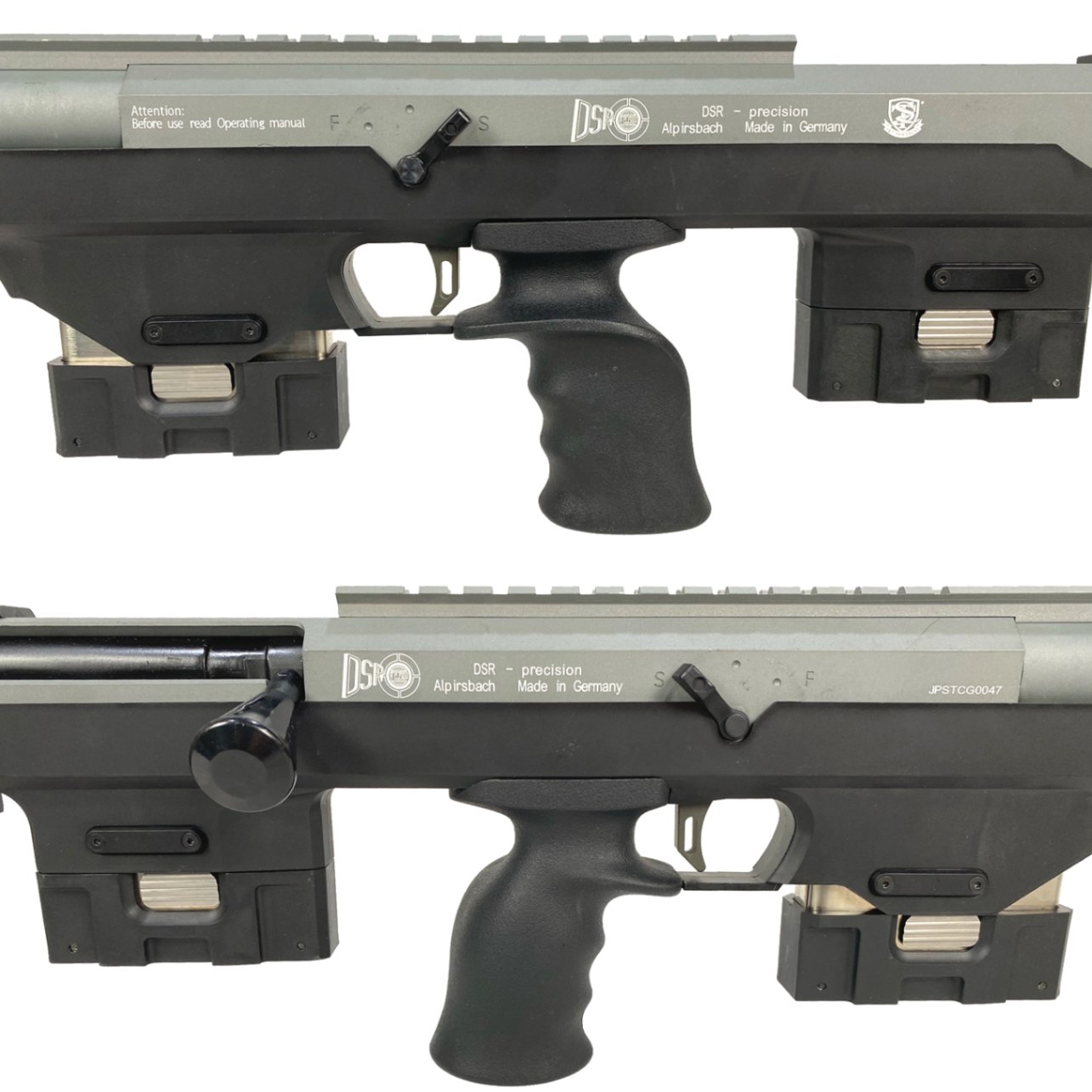 エアガンDSR-1 スナイパーライフル ブラック ケース付き 9月中旬入荷予約】S&T DSR-1 ガスライフル GY【セミハードガン
