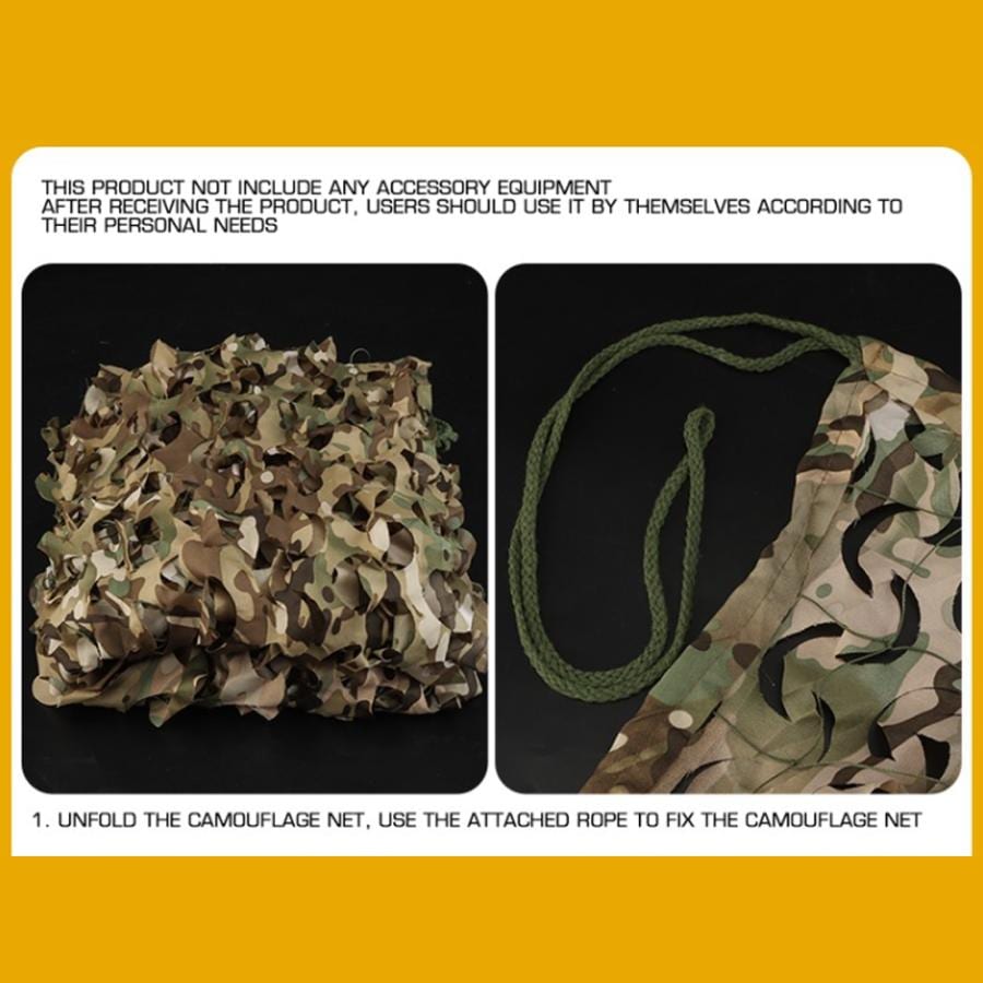 UFC カモフラージュネット Sサイズ（1.5m×2m） (各カラーあり