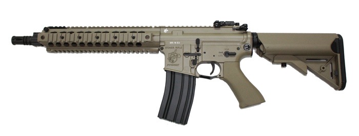 CYMA SR-16 E3 MOD1 URX2 Mid フルメタル電動ガン TAN【180日間安心