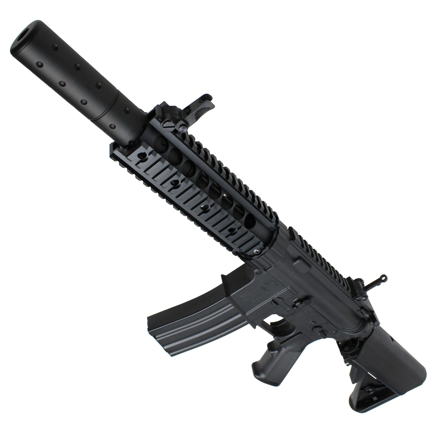 S&T M4 CQB FF 7インチ チャレンジャーライン G3電動ガンBK（COLT刻印
