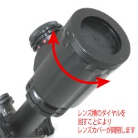 Amazon.co.jp: タクティカルHDレンズ3.5x35ライフルスコープ