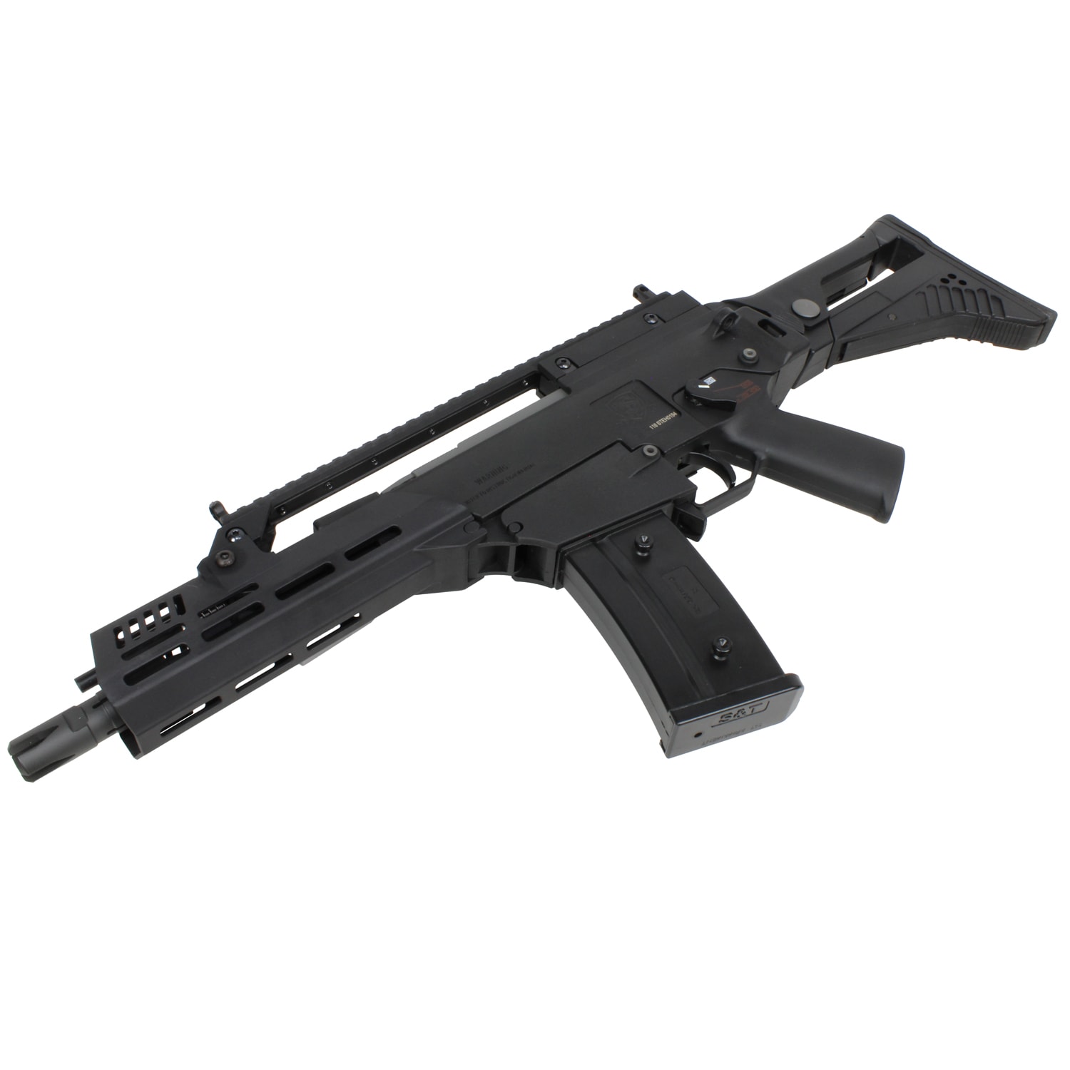 S&T G36C MLOK IDZ ガスブローバックガン BK【マガジンセット