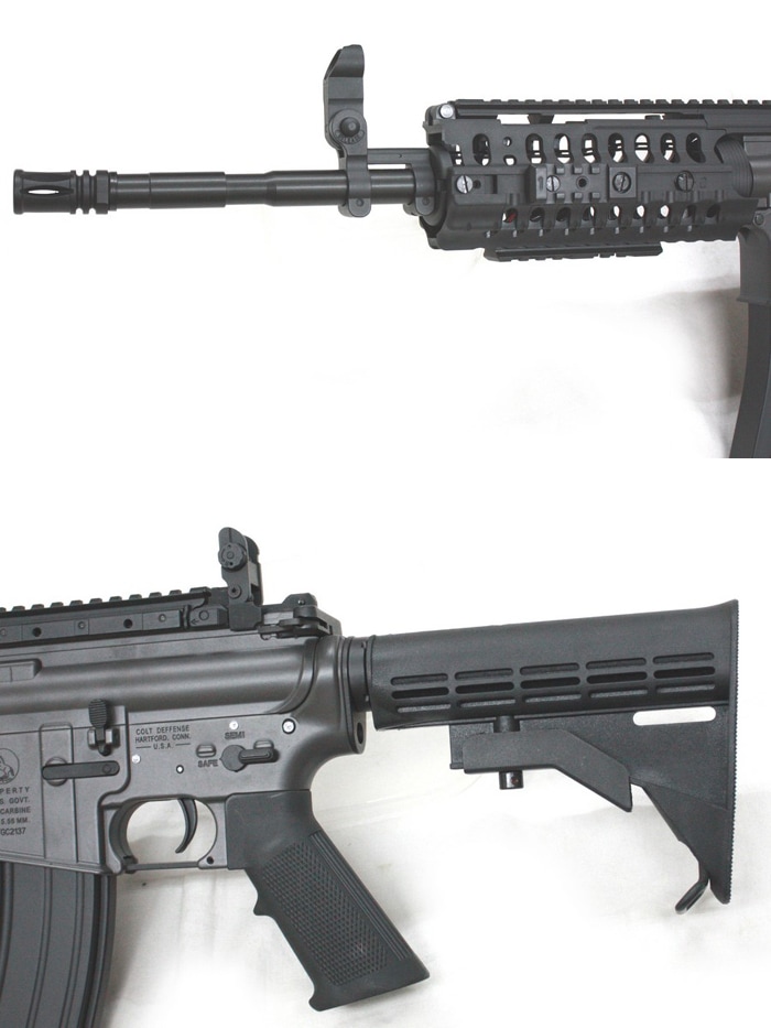 CYMA M4 S-SYSTEM フルメタル電動ガン BK【バイオBB弾サービス